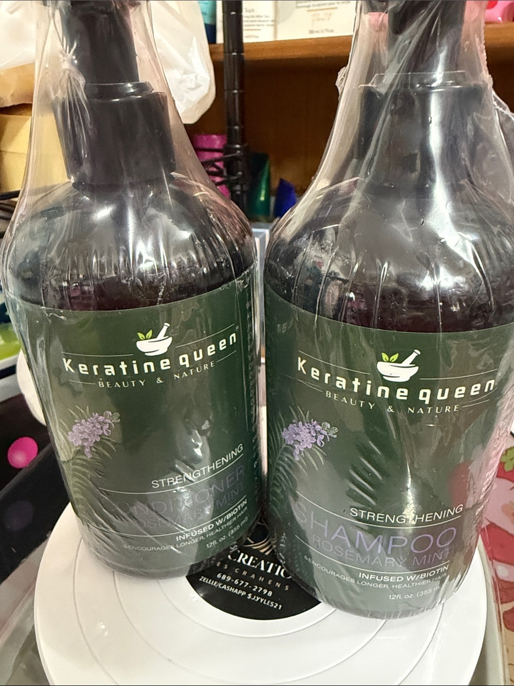 Strengthening Body Wash - Green Rosemary Mint